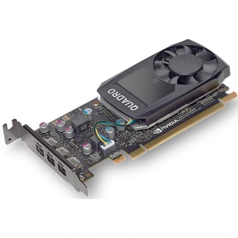 Видеокарта VCQP400BLK-1 PNY Nvidia Quadro P400 2GB DDR5, PCIE, 64-bit 256 Cores, 3*mDP1.4, 3*mDP to DP 1xmDP to DVI-D SL adapter, ATX bracket