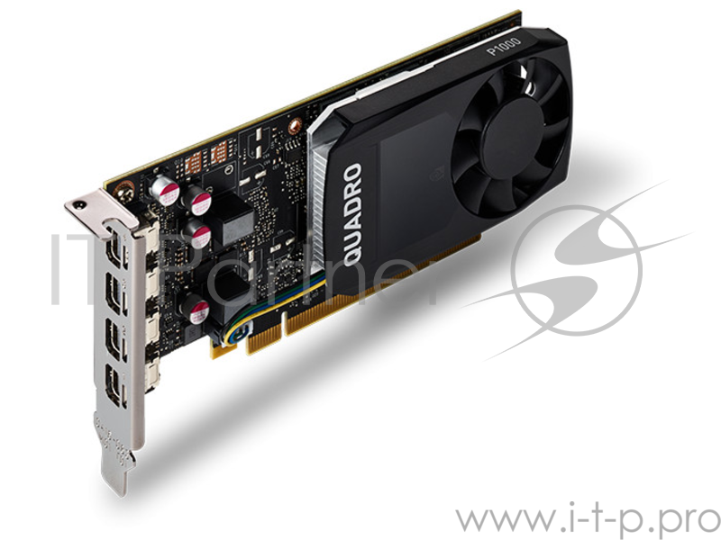 Видеокарта VCQP1000DVIBLK-1