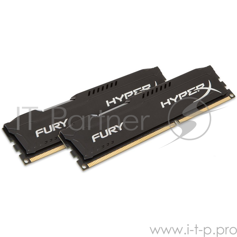 Kingston DRAM 8GB 3200MHz DDR4 CL18 DIMM (Kit of 2) HyperX FURY Black