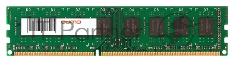 Модуль памяти DDR-III 4GB QUMO 1600MHz PC-12800 512Mx8 CL11 1,35V (QUM3U-4G1600С11L)