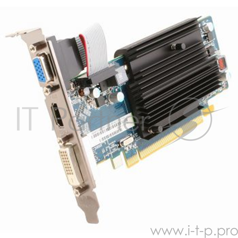Видеокарта Sapphire Radeon HD6450 1024MB DDR3 HDMI, DVI-D, VGA PCI-E RTL 11190-02-20G