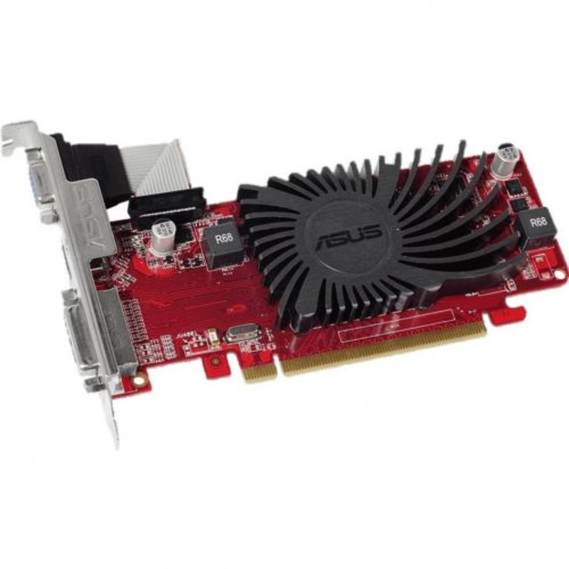 Видеокарта ASUS ATI R5 230-SL-2GD3-L RTL {R5 230, 2Gb, 64bit, DDR3, PCI-E, HDCP, D-Sub, DVI, HDMI}