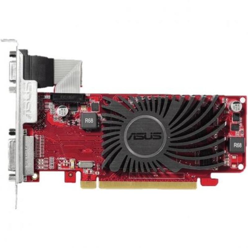 Видеокарта ASUS ATI R5 230-SL-2GD3-L RTL {R5 230, 2Gb, 64bit, DDR3, PCI-E, HDCP, D-Sub, DVI, HDMI}