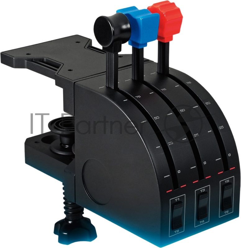Джойстик 945-000015 Logitech G Saitek PRO Flight Throttle Quadrant - EMEA