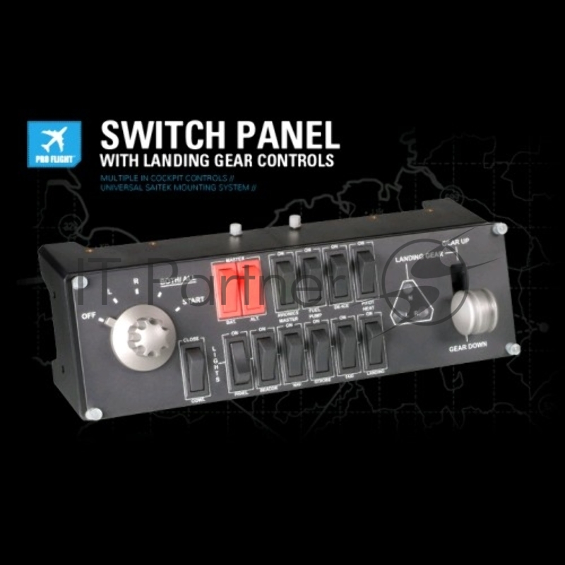 Блок переключателей для авиасимуляторов Logitech G Saitek Pro Flight Switch Panel - WW