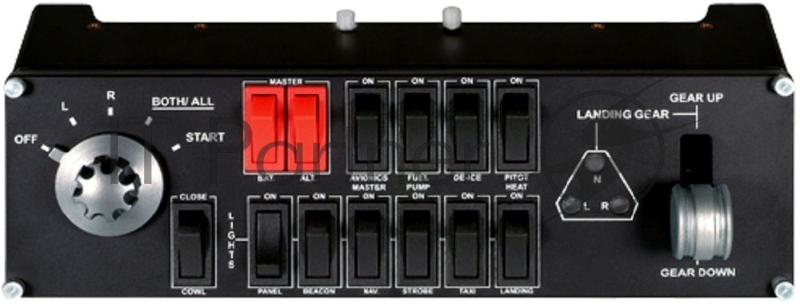 Блок переключателей для авиасимуляторов Logitech G Saitek Pro Flight Switch Panel - WW