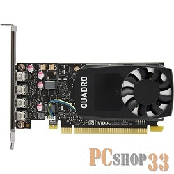 Видеокарта PNY Quadro P1000 4GB RTL VCQP1000DVI-PB
