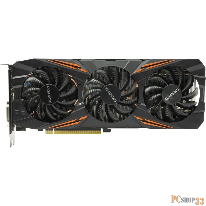 Видеокарта GIGABYTE GeForce GTX 1070 Ti GAMING 8G 8ГБ GV-N107TGAMING-8GD (GeForce GTX 1070 Ti, DDR5, DVI, HDMI, 3xDP) (PCI-E)