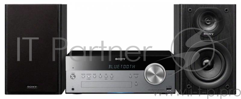 Микросистема Sony CMT-SBT100 черный 40Вт/CD/CDRW/FM/USB/BT