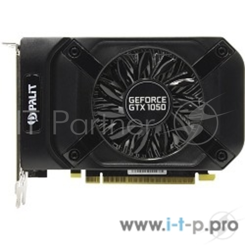Видеокарта PALIT GeForce GTX1050 StormX 2G nVidia GTX1050 2048Mb 128bit GDDR5 1354/7000 DVIx1/HDMIx1/DPx1/ RTLNE5105001841-1070F