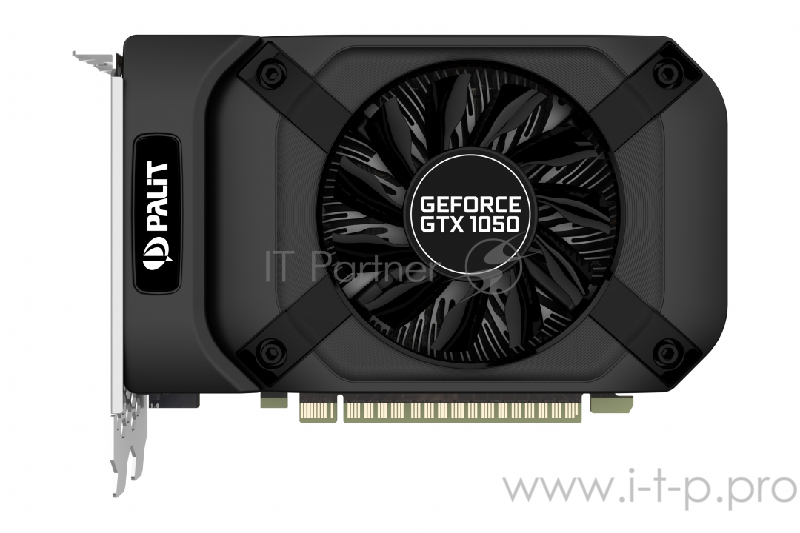 Видеокарта PALIT GeForce GTX1050 StormX 2G nVidia GTX1050 2048Mb 128bit GDDR5 1354/7000 DVIx1/HDMIx1/DPx1/ RTLNE5105001841-1070F