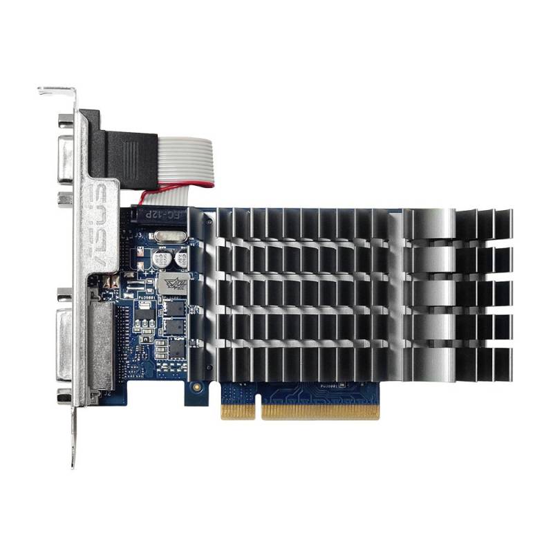 Видеокарта Asus GT710 Silent 2Gb DDR3 64bit DVI, HDMI, VGA (GT 710-2-SL) RTL