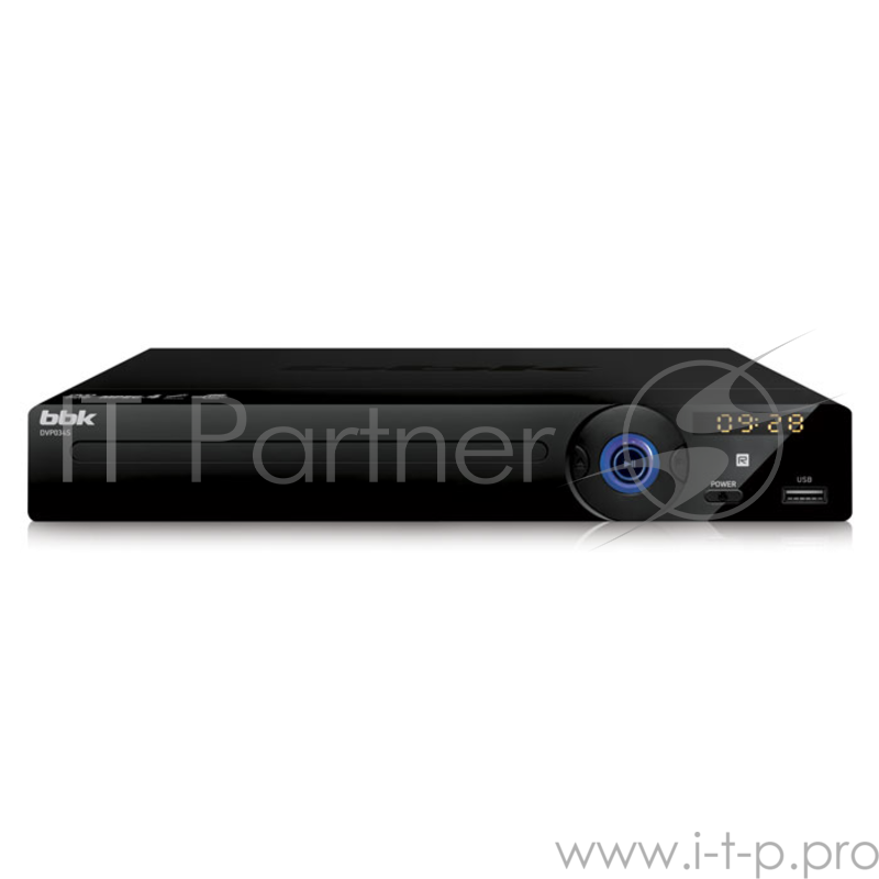 Плеер DVD BBK DVP034S черный Караоке ПДУ