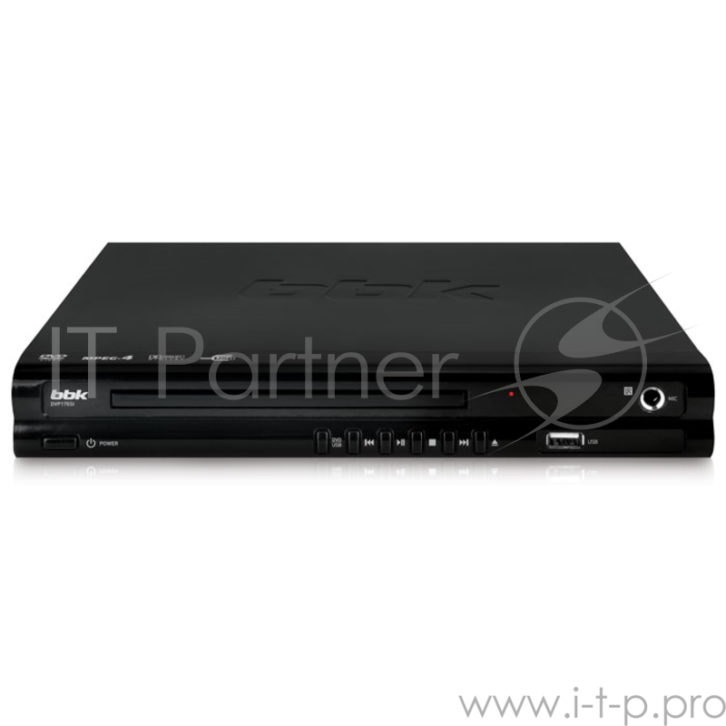 Плеер DVD BBK DVP176SI черный Караоке ПДУ