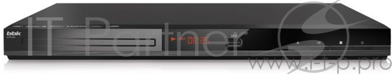 Плеер DVD BBK DVP036S темно-серый Караоке ПДУ