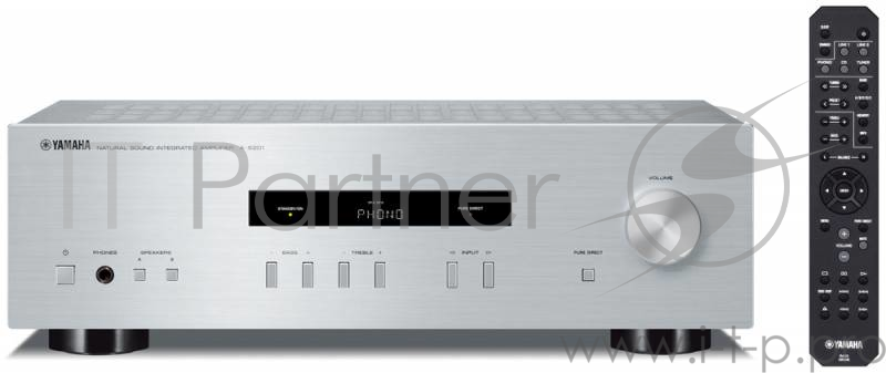 Усилитель Интегральный Yamaha A-S201 стерео полупроводниковый серебристый