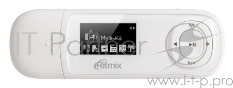Плеер Flash Ritmix RF-3450 4Gb белый
