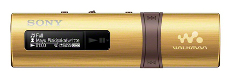 Плеер Flash Sony NWZ-B183FN.EE 4Gb золотистый/FM