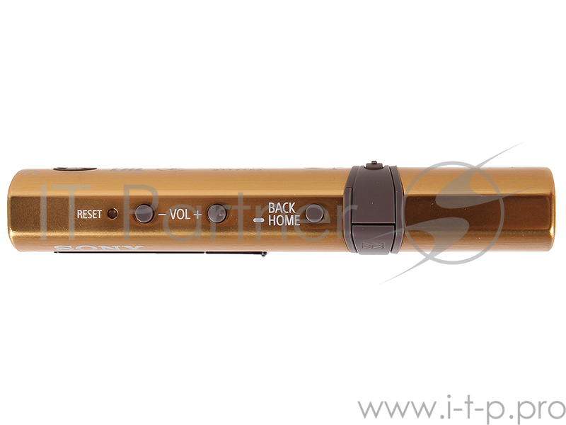 Плеер Sony NWZ-B183F МР3 плеер, 4GB, FM тюнер, золотой