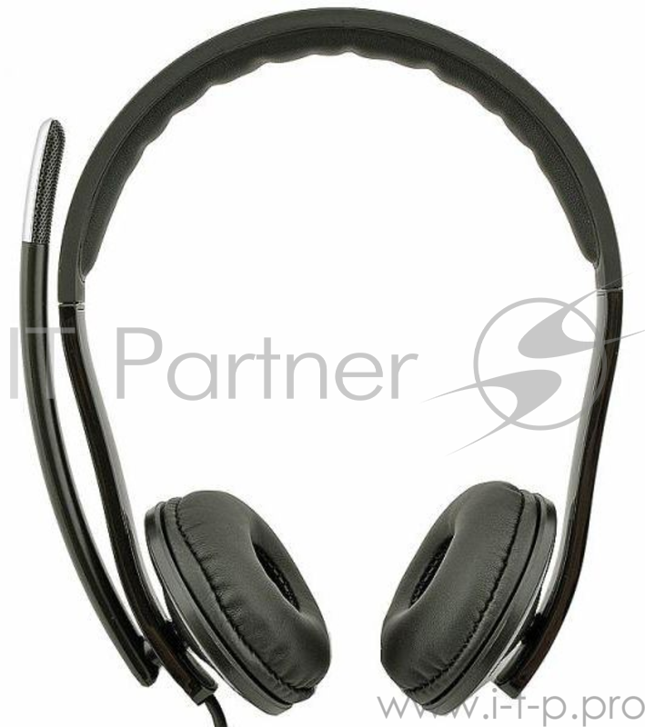 Наушники с микрофоном Microsoft LX-6000 черный 2м накладные USB оголовье (7XF-00001)