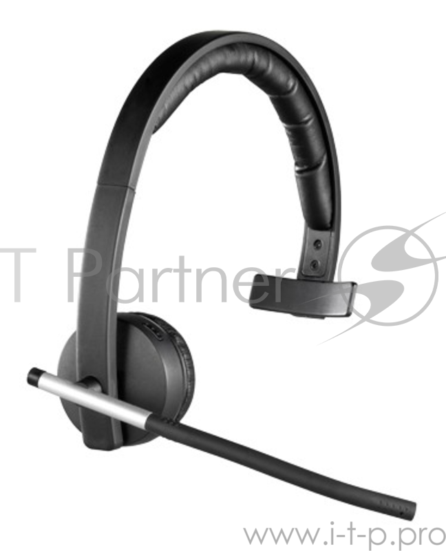 Наушники с микрофоном Logitech Wireless Headset Mono H820e (981-000512) черный беспроводные моно