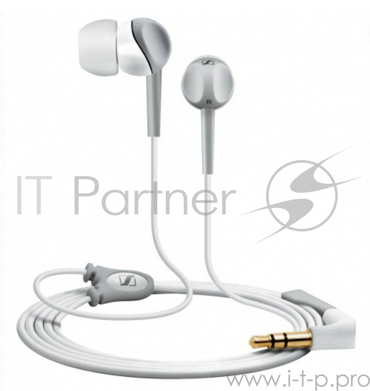 Наушники вкладыши Sennheiser CX 200 Street II 1.2м белый проводные (в ушной раковине)