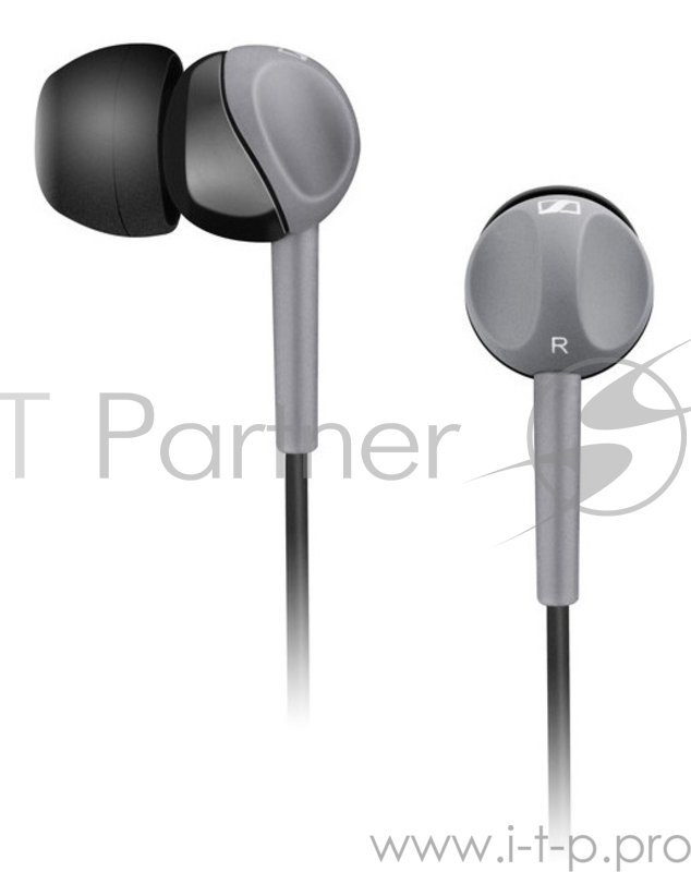 Наушники вкладыши Sennheiser CX 200 Street II 1.2м черный проводные (в ушной раковине)