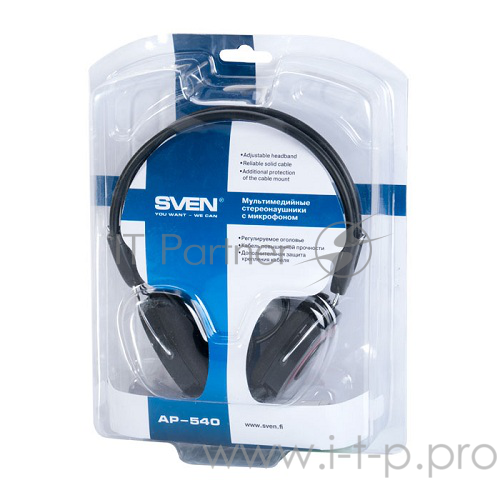Гарнитура SVEN AP-540 с регулятором громкости