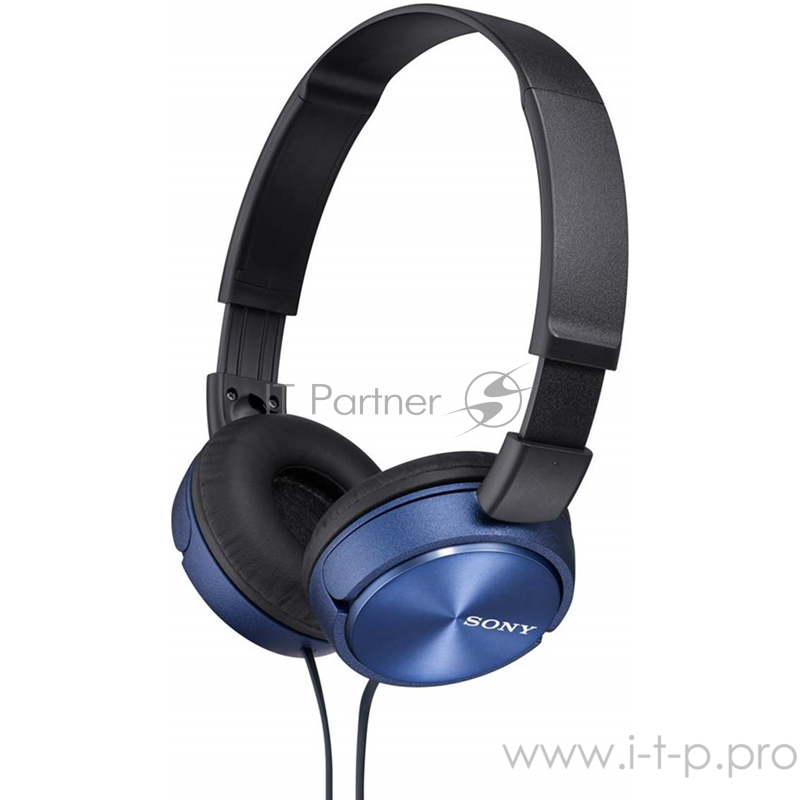 Наушники Sony Наушники Sony/ накладные закрытые 10-24000Гц 1,2м 98дБ синие