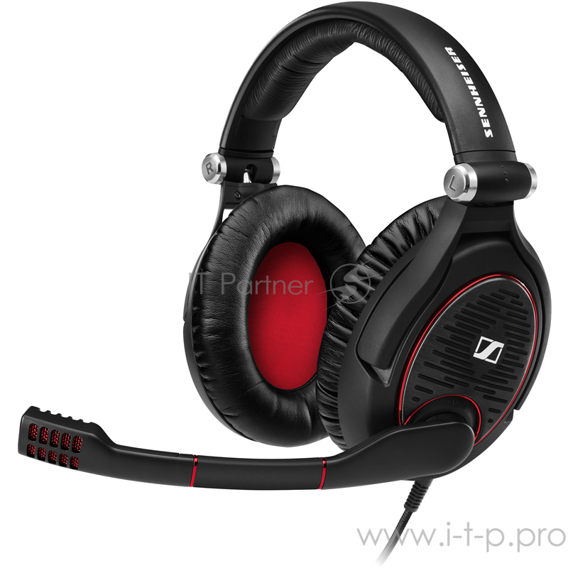 Гарнитура Sennheiser Гарнитура Sennheiser/ стерео накладная закрытая 15-28000Гц 3м 2х3.5мм 116дБ микрофон 50-18000Гц регулятор громкости черная