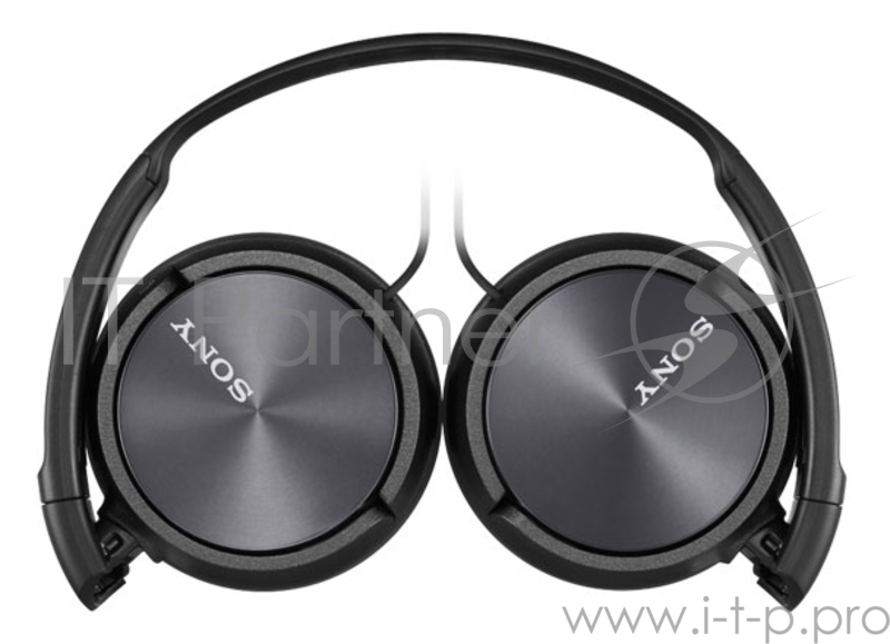 Наушники накладные Sony MDRZX310B.AE 1.2м черный проводные (оголовье)