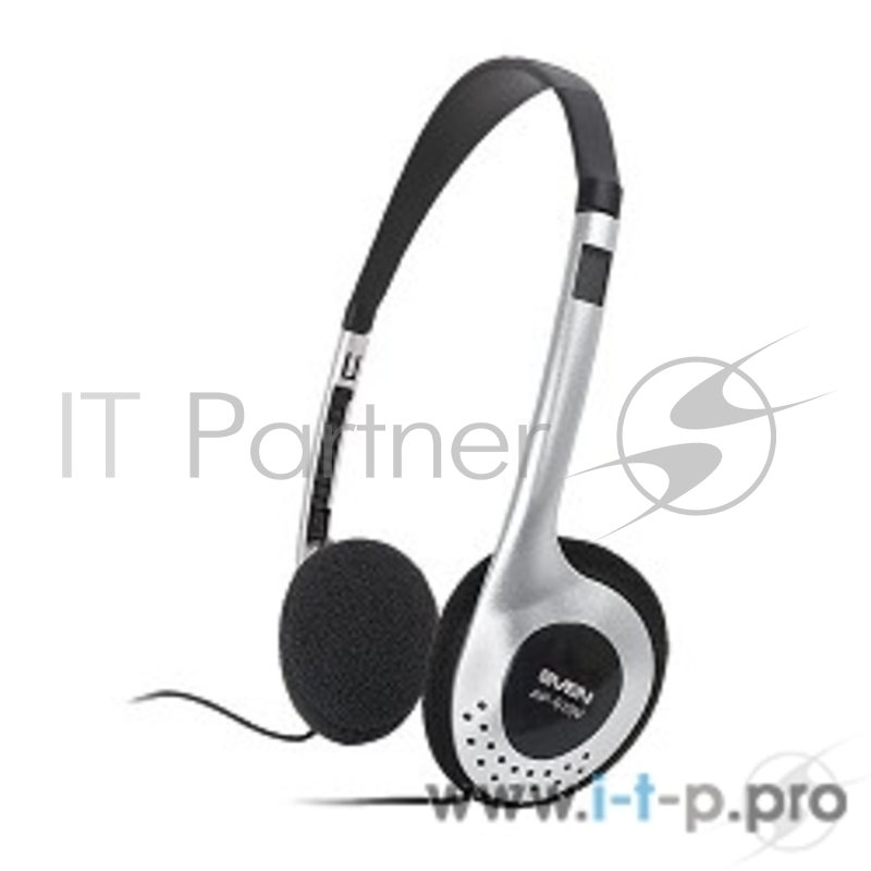 Наушники SVEN AP-010V черный-серебристый Наушники