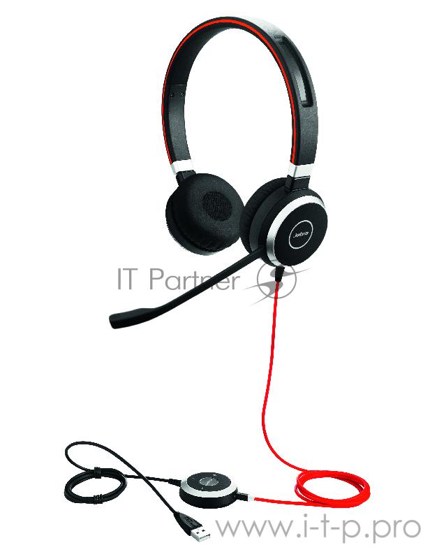 Гарнитура проводная Jabra EVOLVE 40 UC Stereo