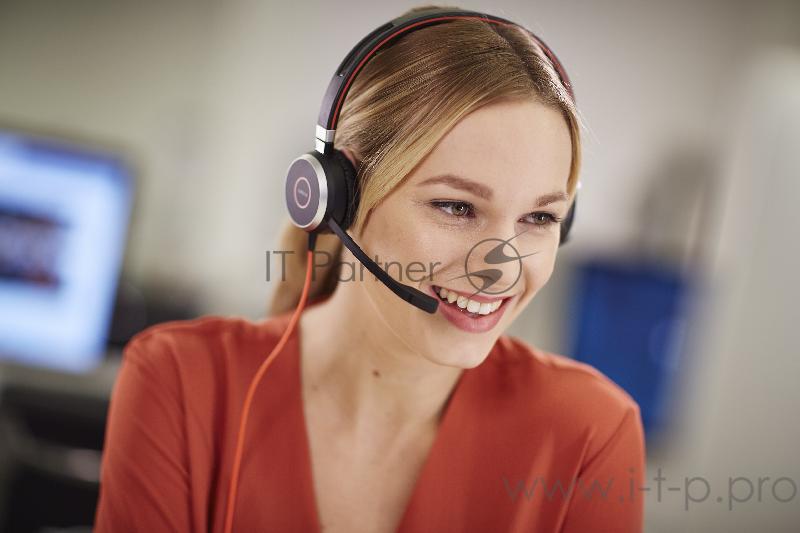 Гарнитура проводная Jabra EVOLVE 40 UC Stereo