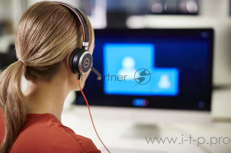 Гарнитура проводная Jabra EVOLVE 40 UC Stereo