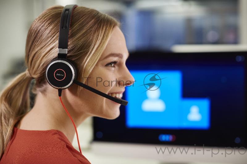 Гарнитура проводная Jabra EVOLVE 40 UC Stereo