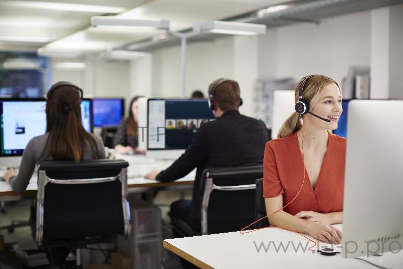 Гарнитура проводная Jabra EVOLVE 40 UC Stereo