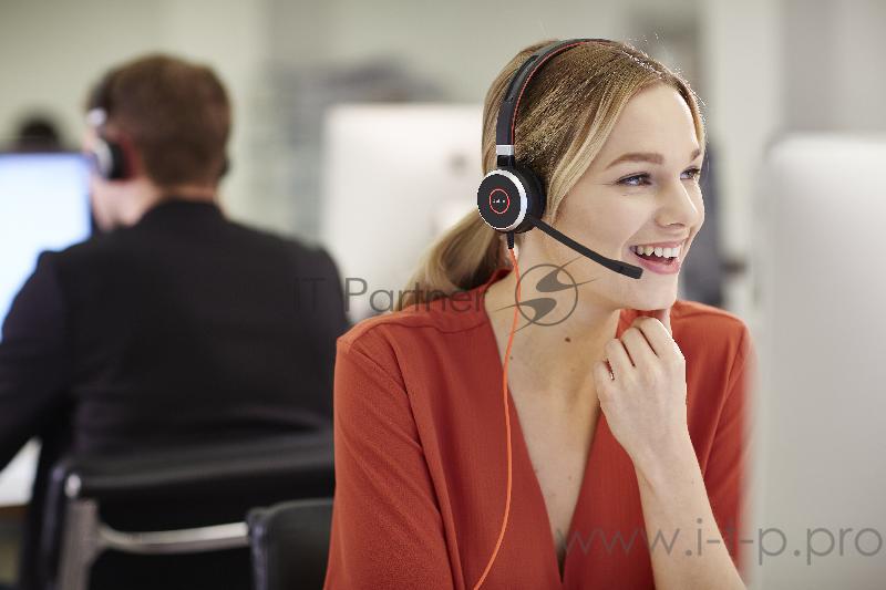 Гарнитура проводная Jabra EVOLVE 40 UC Stereo