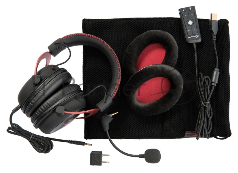 Гарнитура Kingston HyperX Cloud II Gaming Headset (KHX-HSCP-RD) Red
