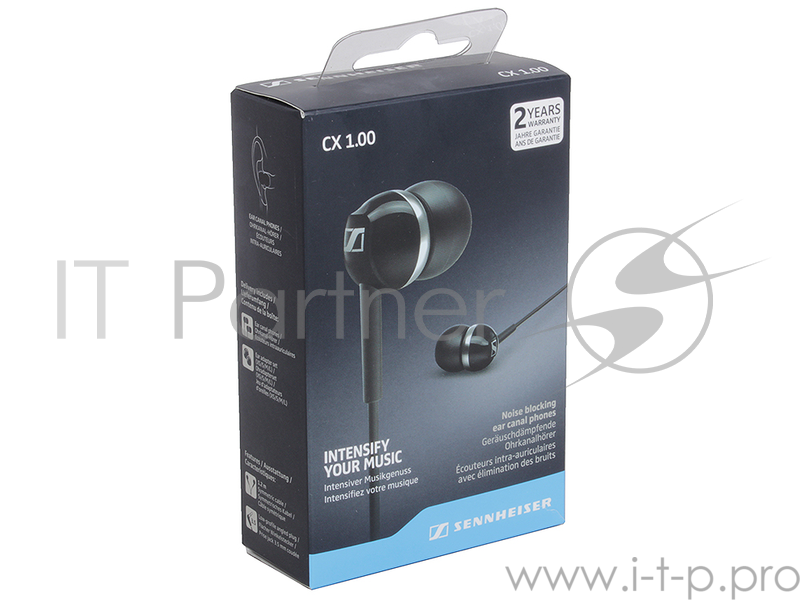 Наушники SENNHEISER CX 1.00 черные