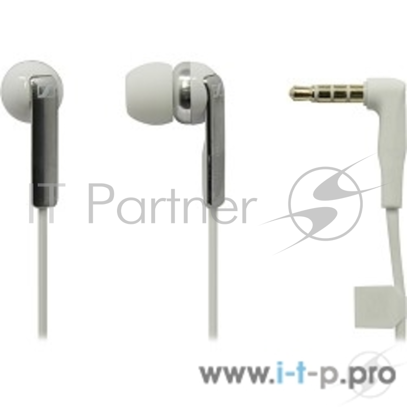 Наушники Sennheiser for Android Наушники Sennheiser for Android/ стерео внутриканальные 17-20000Гц 1,2м 4-контактный gold 3.5мм 119дБ микрофон 4 ушных адаптера чехол белые