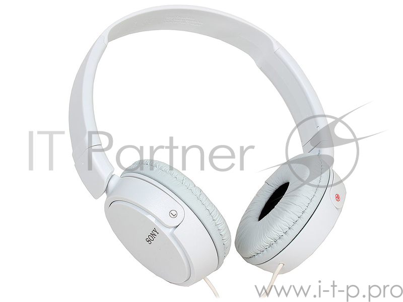 Наушники SONY MDR-ZX110APWC накладные, цвет белый