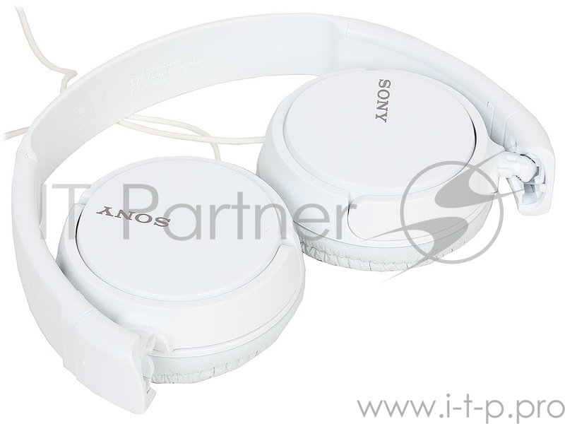 Наушники SONY MDR-ZX110APWC накладные, цвет белый