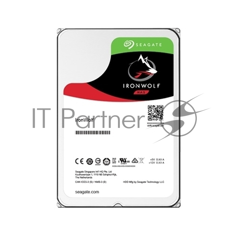 Жесткий диск 2TB Seagate Ironwolf (ST2000VN004) {SATA 6.0Gb/s, 5900 rpm, 64mb buffer, 3.5