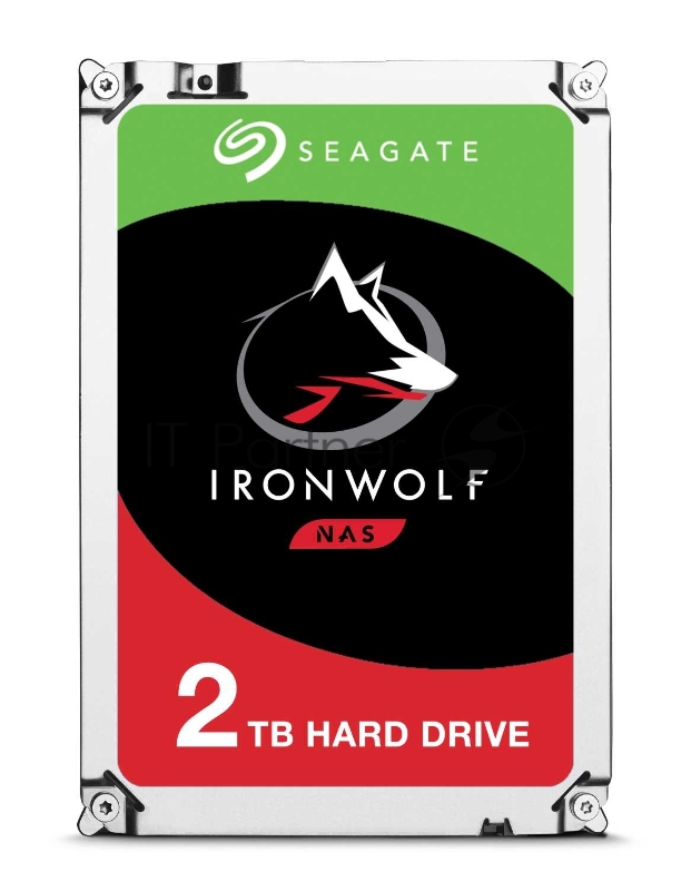 Жесткий диск 2TB Seagate Ironwolf (ST2000VN004) {SATA 6.0Gb/s, 5900 rpm, 64mb buffer, 3.5