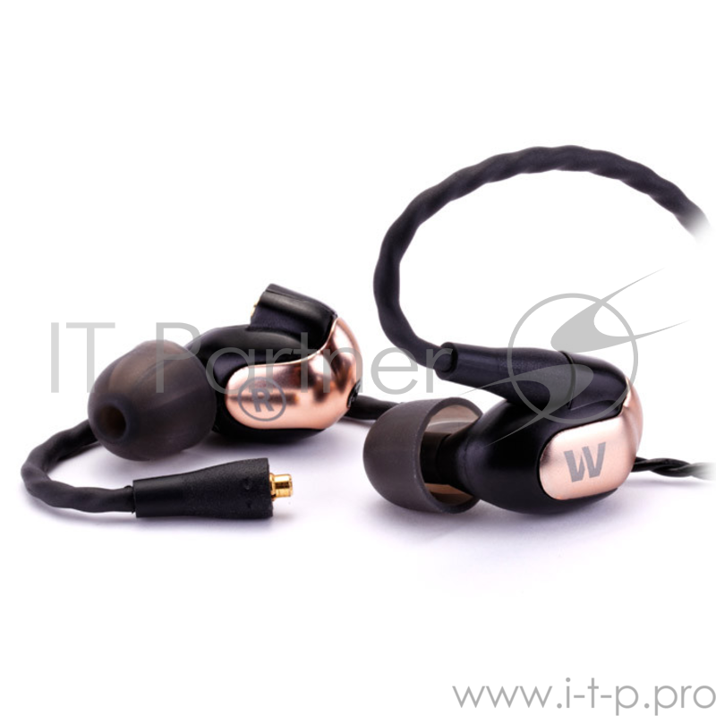 Наушники WESTONE W60 Вставки,арматурные шестидрайверные, съемный кабель, 2 кабеля в комплекте (один с пультом ДУ для продукции Apple), 3 корпусн.насадки, част.диапазон:20-20000Гц, импеданс:25 Ом, чувствит.117 дБ, амбушюры, чехол