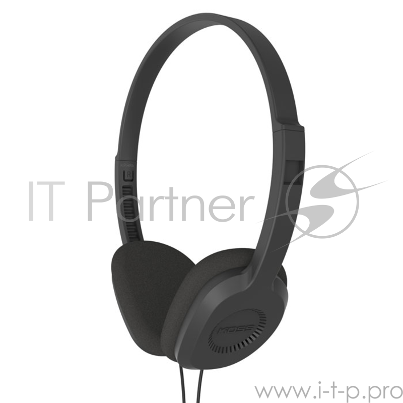 Наушники Koss KPH8 K Black дуговые, част.д 80-18 КГц,сопрот.32 Ом,чувствительность 91 дБ шнур 1,2м, штекер 3,5 мм, цвет черный