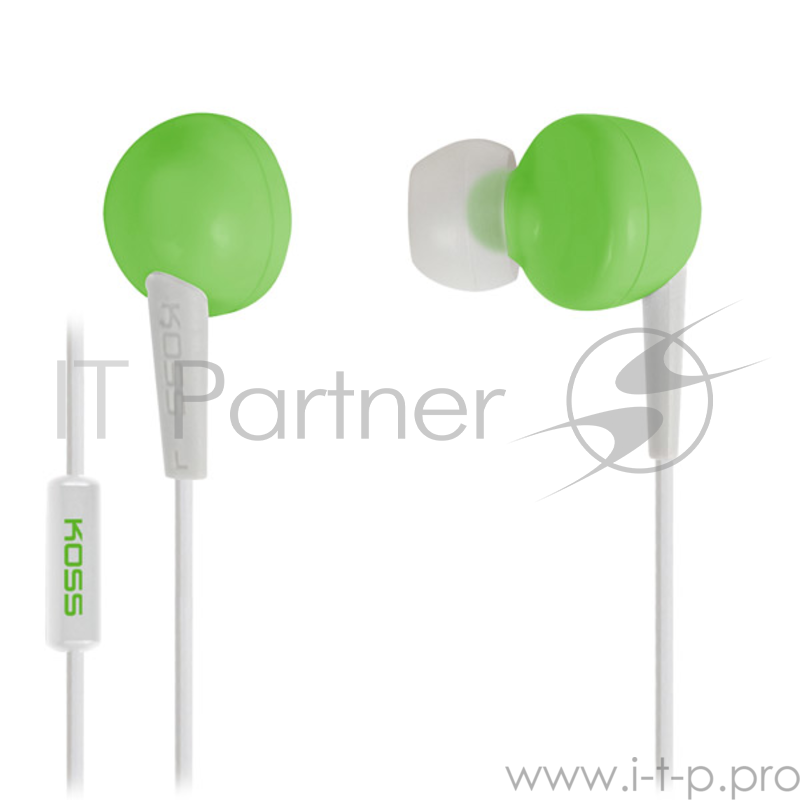 Наушники KOSS KEB6i G Green