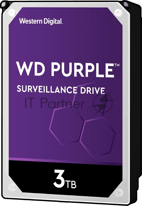 Жесткий диск 3TB WD Purple (WD30PURZ) {Serial ATA III, 5400- rpm, 64Mb, 3.5