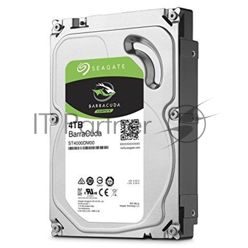 Жесткий диск 4TB Seagate BarraCuda (ST4000DM004) {Serial ATA III, 5400 rpm, 256mb buffer}